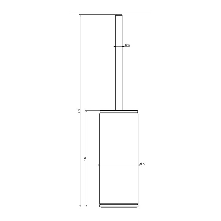Dozownik na mydło w płynie Gessi Inciso, ścienny, biały, wykończenie chrom