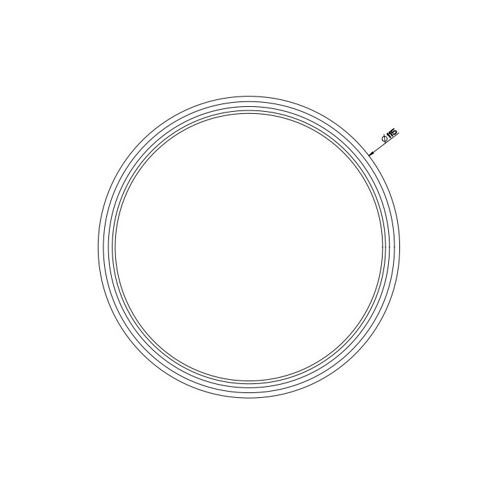 Mydelniczka Gessi Inciso, ścienna, biała podstawka, wykończenie chrom