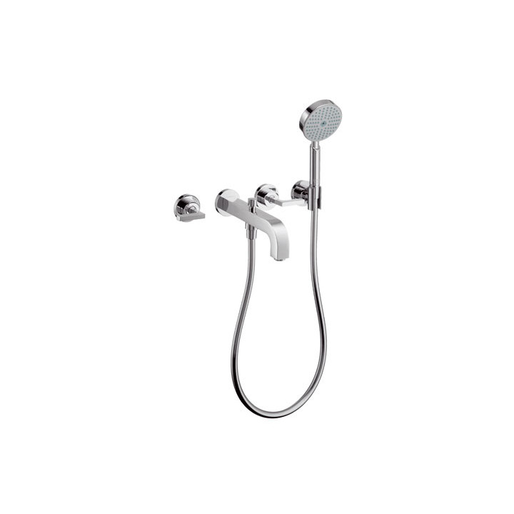 Bateria Axor Citterio wannowa 3-otworowa podtynkowa, element zewnętrzny- sanitbuy.pl