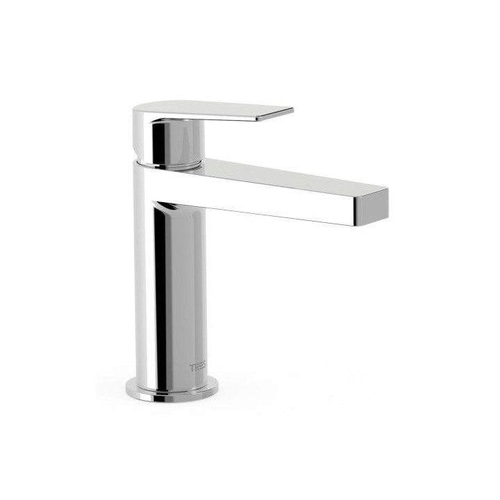 Bateria umywalkowa Tres Project stojąca, czarny mat