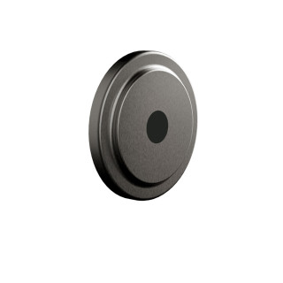 Zewnętrzny element dla elektronicznych baterii Gessi, do ustawiania temperatury i ciśnienia, stal szczotkowana