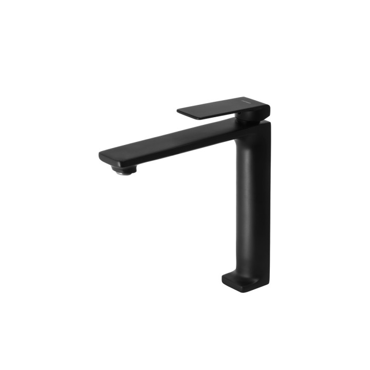 Bateria wannowa wolnostojąca Corsan Trino, 2 wyjścia wody, zestaw natryskowy, czarna