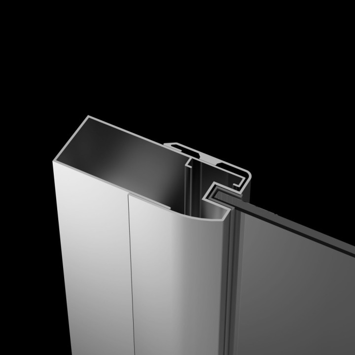 Profil U poszerzający Carena + 10 mm Radaway chrom- sanitbuy.pl