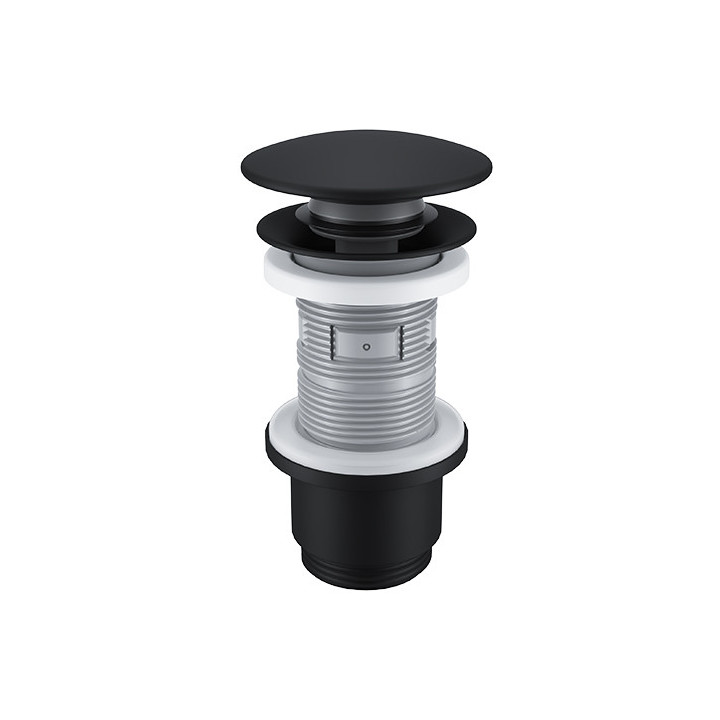 Korek umywalkowo-bidetowy Excellent, click-clack, ceramiczny, śnieżnobiały