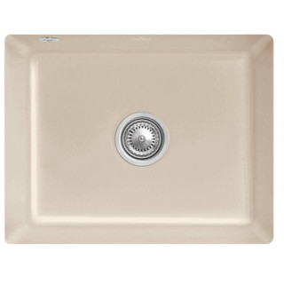 Zlew podblatowy Villeroy & Boch Subway 60 SU, 545x440mm, Chromit CeramicPlus