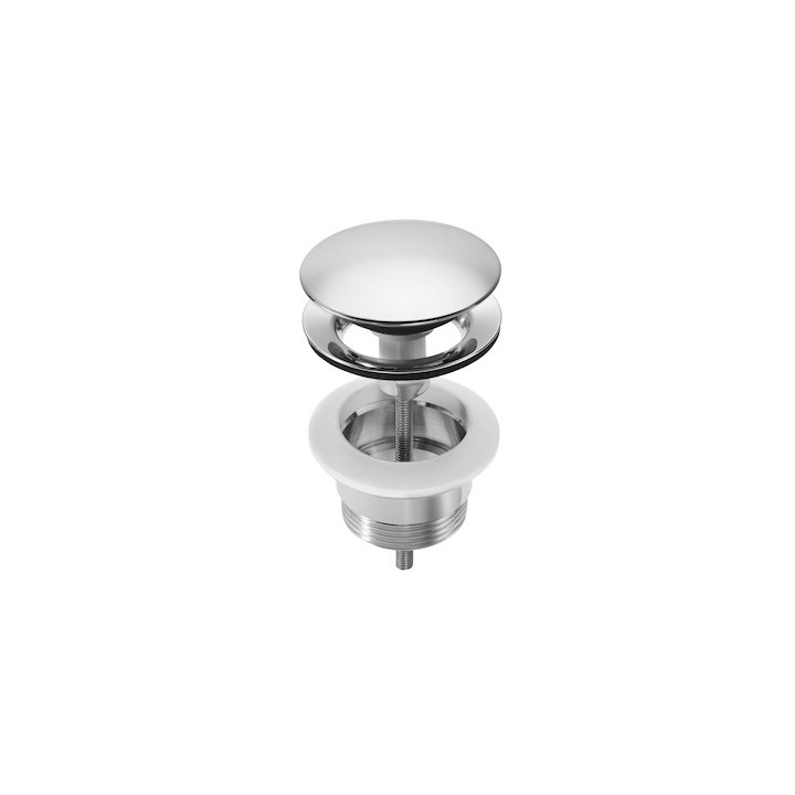 Korek niezamykany Roca Aqua, do umywalek bez przelewu, pokrywa ceramiczna 72mm