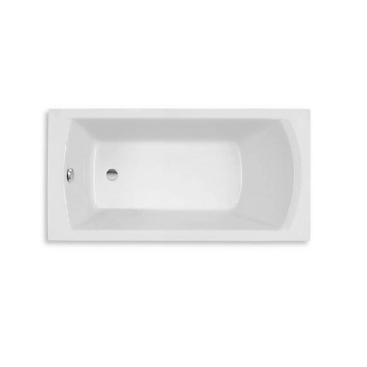 Wanna prostokątna Roca Linea Slim, 150x70cm, akrylowa, biała