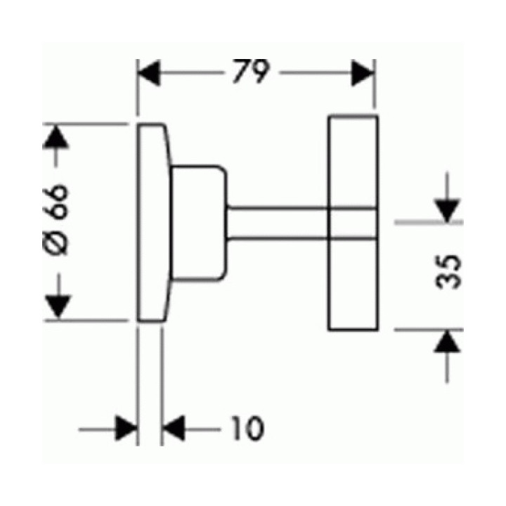 Zawór Axor Citterio odcinający DN15/DN20 podtynkowy- sanitbuy.pl