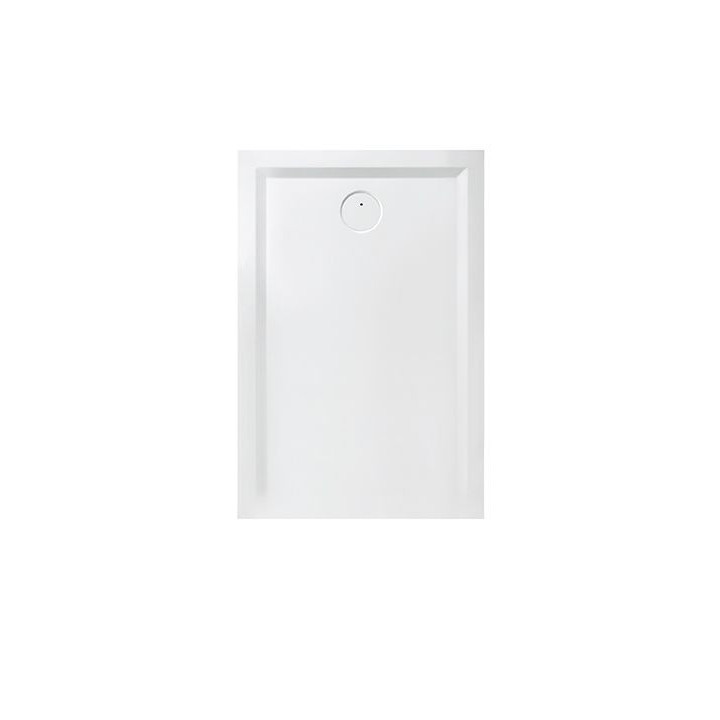 Brodzik prostokątny Sanplast Space Mineral B-M/SPACE S, 170x80cm, biały