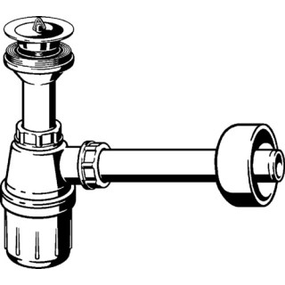 Umywalkowy syfon butelkowy Viega, tworzywo sztuczne, wzór 5726PL