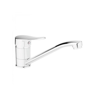 Bateria zlewozmywakowa Ferro One, stojąca, wylewka 201mm, chrom