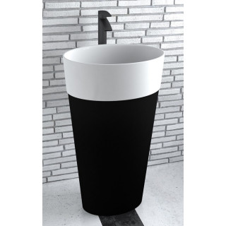 Umywalka nablatowa Besco Uniqa, 32x46cm, bez przelewu, biała