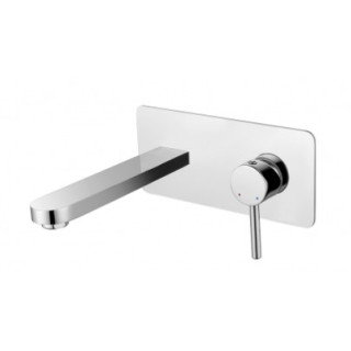 Bateria umywalkowa Besco Decco II, stojąca, wysokość 215mm, chrom