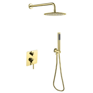 Bateria wannowa Besco Decco, natynkowa, wylewka 182mm, zestaw natryskowy, chrom