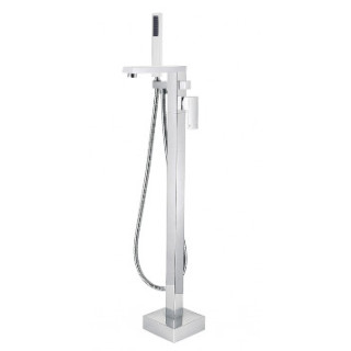 Bateria wolnostojąca Besco Illusion II, wysokość 1100mm, zestaw natryskowy, chrom