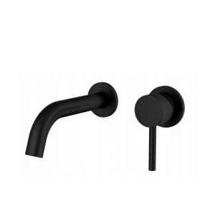 BATERIA UMYWALKOWA PODTYNKOWA LUNGO BLACK MAT REA