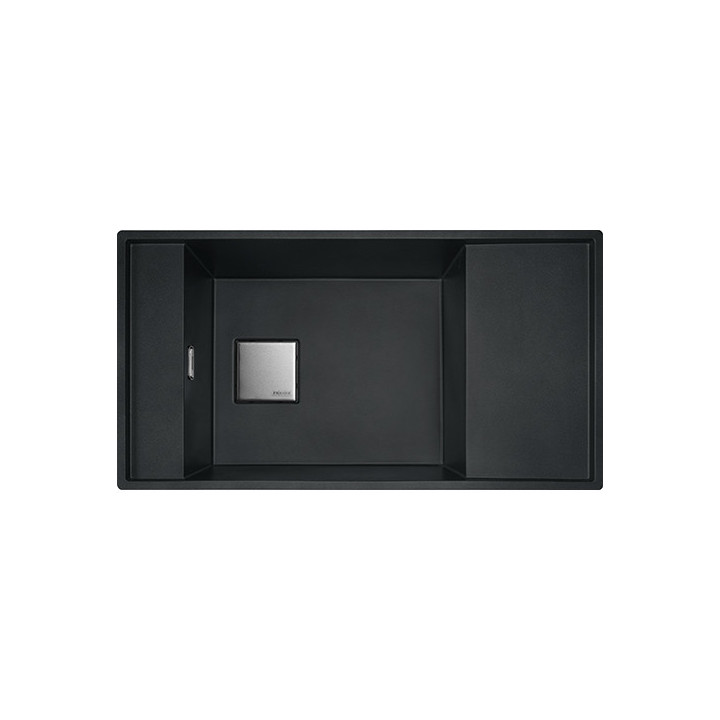 Zlewozmywak wbudowywany Franke Fresno FSG 611 Fragranit+, 88x50cm, onyx 