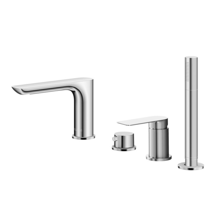 Bateria umywalkowa Kohlman Proxima, stojąca, wysokość 286mm, chrom