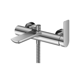 Bateria wannowa 4-otworowa Kohlman Proxima, stojąca, 2 wyjścia wody, chrom