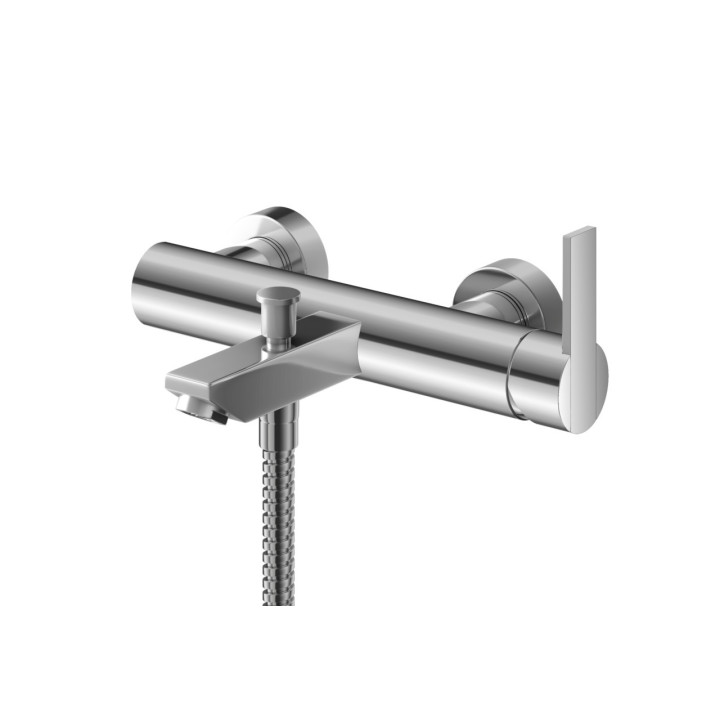 Bateria wannowa Kohlman Proxima, natynkowa, 2 wyjścia wody, chrom