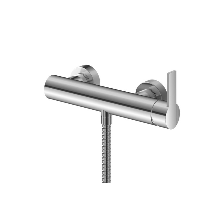 Bateria wannowa Kohlman Gixs, natynkowa, 2 wyjścia wody, chrom