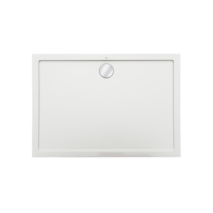 Brodzik prostokątny Roca Aeron, 120x90cm, kompozytowy, Stonex, ultrapłaski, biały