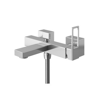 Bateria wannowa Kohlman Boxine, natynkowa, 2 wyjścia wody, chrom