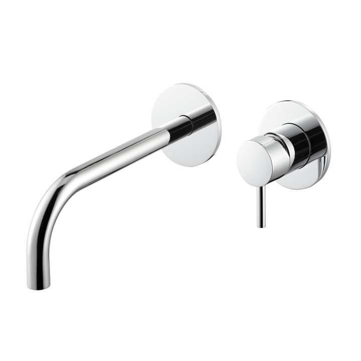 Bateria umywalkowa Vema Maira, stojąca, wysokość 168mm, bez korka, chrom