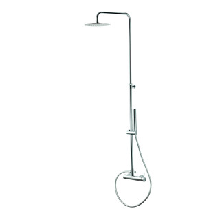 Zestaw natryskowy Vema Maira, podtynkowy, 2 wyjścia wody, deszczownica okrągła 20cm, chrom