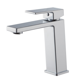 Bateria umywalkowa Vema Maira, stojąca, wysokość 168mm, bez korka, chrom