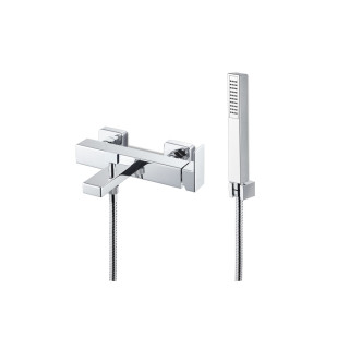 Bateria umywalkowa Vema Lys, podtynkowa, 2-otworowa, wylewka 172mm, bez korka, chrom