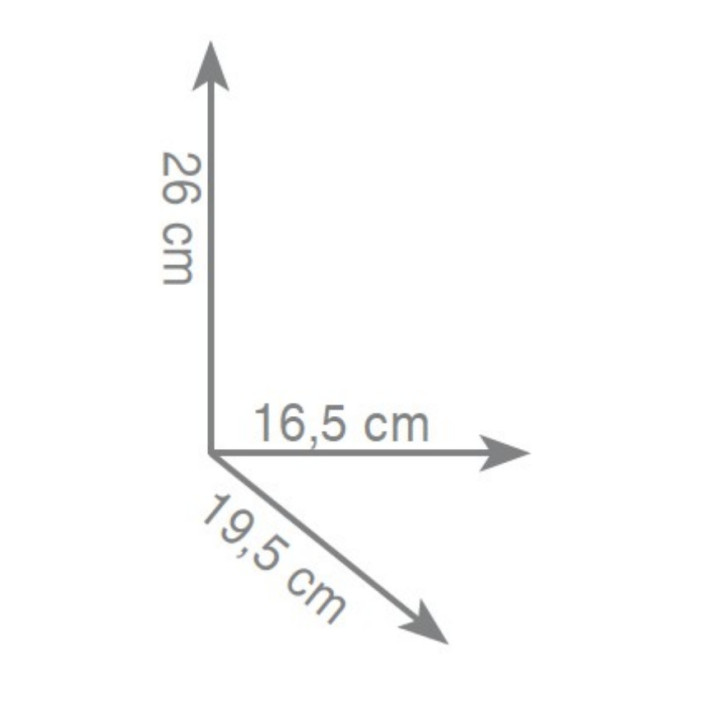 Koszyczek łazienkowy Gedy Hotel, 25x10cm, stal nierdzewna, czarny mat