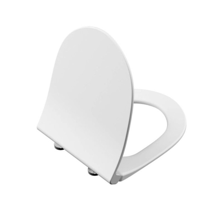 Deska WC Vitra Metropole Slim, wolnoopadająca, 44x36cm, biała