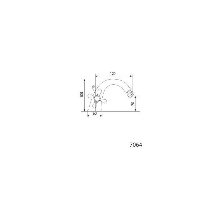 Bateria bidetowa Giulini G. Parigi - sanitbuy.pl