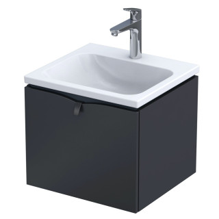 Szafka podumywalkowa Oristo Siena, 50cm, jedna szuflada, polny zielony mat