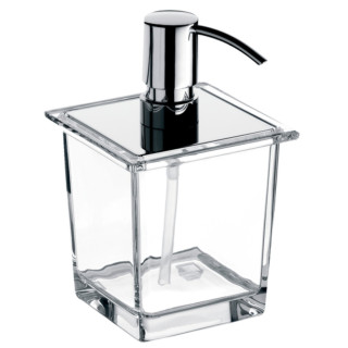 Kubek szklany Emco Liaison, kwadratowy, 97,5x97,5mm