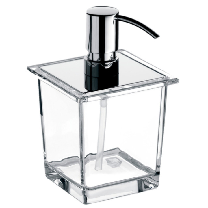 Kubek szklany Emco Liaison, kwadratowy, 97,5x97,5mm