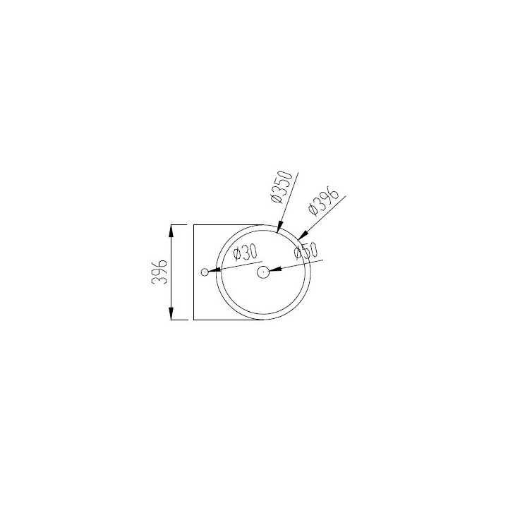 Umywalka stojąca, ze stali nierdzewnej, Nofer Wash - chrom