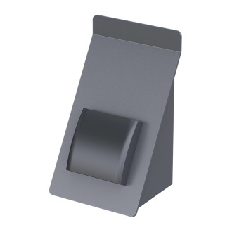 Lusterko kosmetyczne Oristo Neo, 15 cm, biały mat