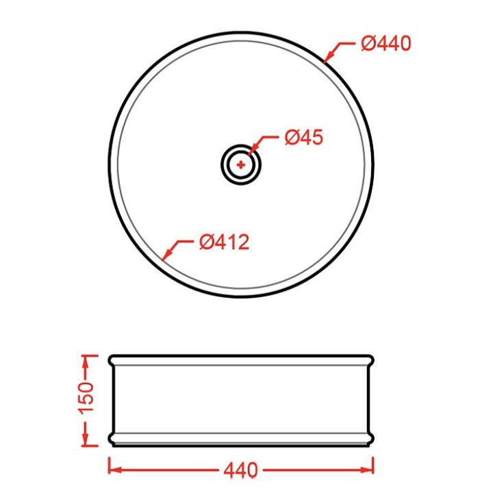 Umywalka nablatowa ArtCeram Atelier, 60x40cm, owalna, bez przelewu, biała
