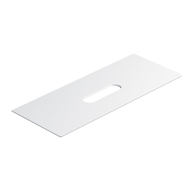 Blat ceramiczny Catalano Horizon, 125x50cm, pod umywalkę, biały połysk