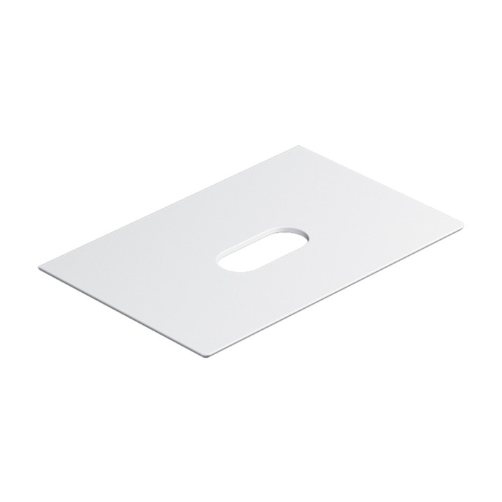 Blat ceramiczny Catalano Horizon, 100x50cm, pod umywalkę, biały połysk