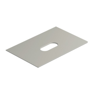 Blat ceramiczny Catalano Horizon, 100x50cm, pod umywalkę, biały połysk