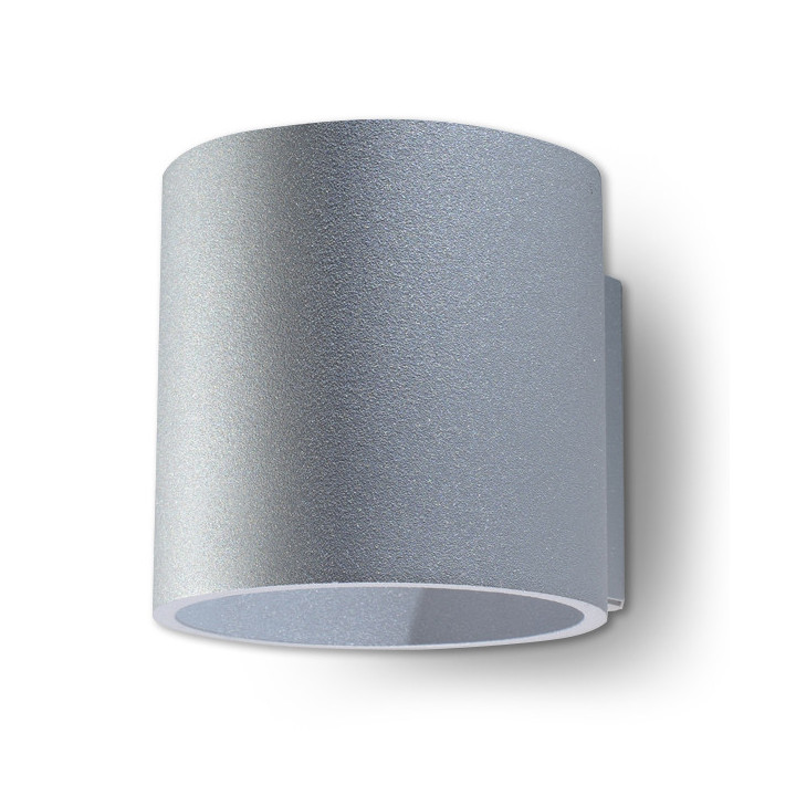 Kinkiet Sollux Ligthing Orbis 1, 10cm, okrągły, G9 1x40W, czarny