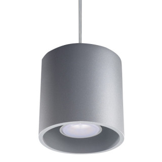 Lampa wisząca Sollux Ligthing Orbis 1, 10cm, okrągła, GU10 1x40W, czarna