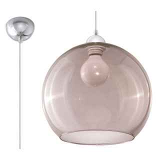 Lampa wisząca Sollux Ligthing Ball, 30cm, E27 1x60W, szampański