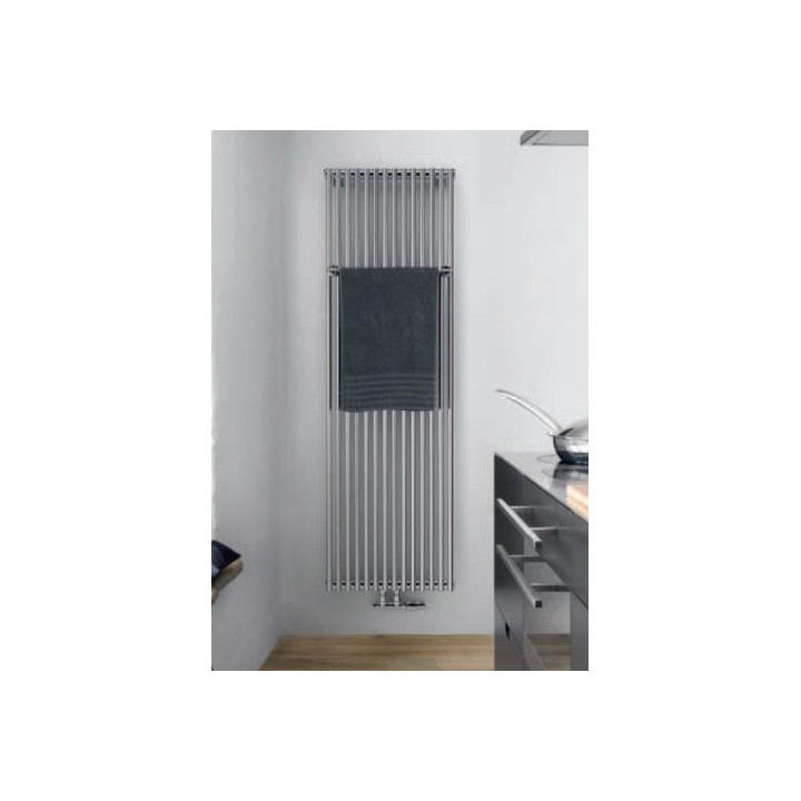 Grzejnik Zehnder Vitalo Bar 159,5x40 cm, wersja Completto - biały