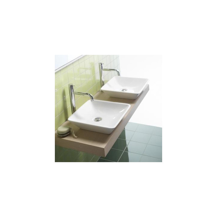 Umywalka Hatria Happy Hour 10:00 Y0QR 40x40 cm- sanitbuy.pl