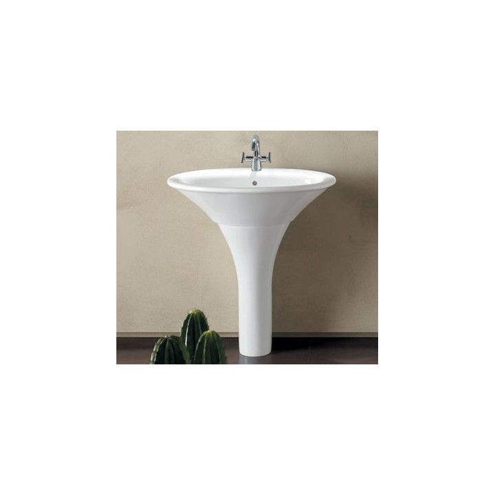 Umywalka Hatria Sculture YR37 77x59 cm i postument YR39- sanitbuy.pl