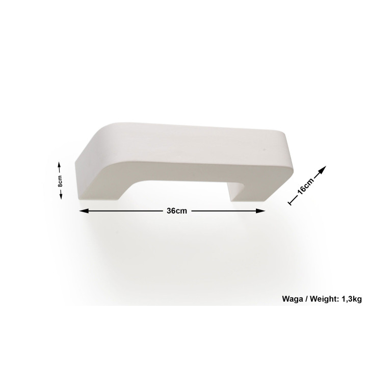 Kinkiet ceramiczny Sollux Ligthing Globe, 14,5cm, E27 1x60W, biały